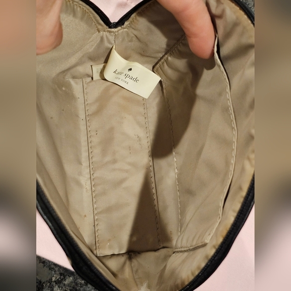 Kate Spade Keri Polka Dot Domed Cosmetic Clutch w/Dustbag - Picture 10 of 16